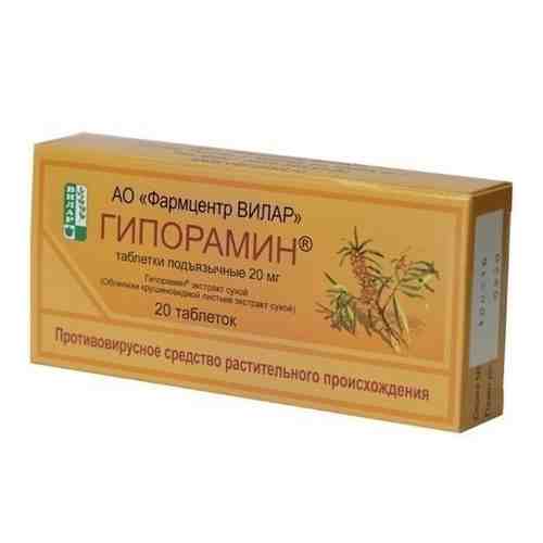 Гипорамин 20 мг 20 шт. таблетки