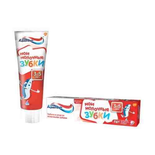 Aquafresh зубная паста мои молочные зубки 50 мл/3-5 лет