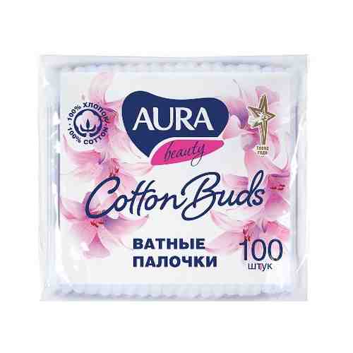 Aura ватные палочки 100 шт. пакет