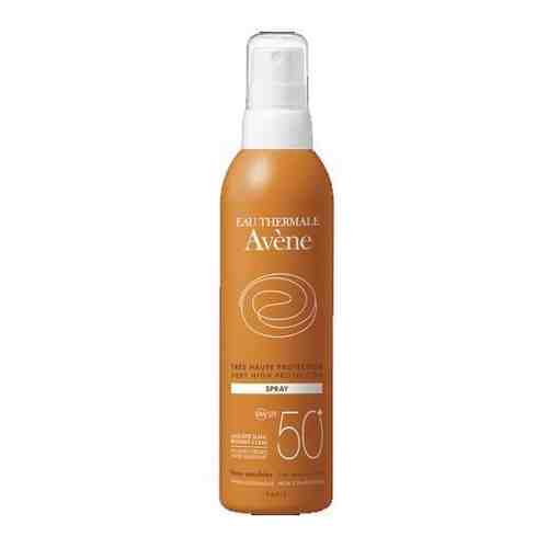 Avene солнцезащитный спрей spf50+ 200 мл