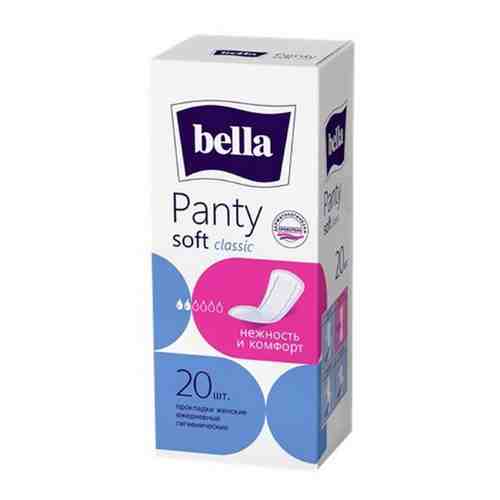 Bella panty soft classic ежедневные прокладки 20 шт.