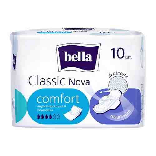 Bella прокладки classic nova comfort drainette 10 шт.