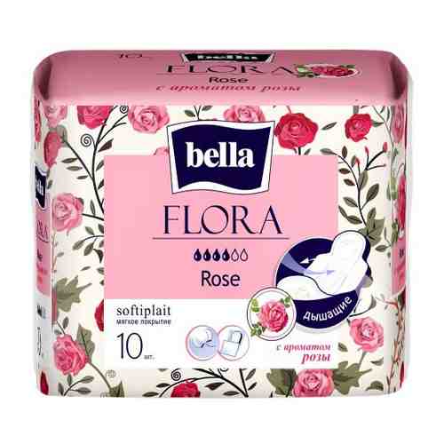 Bella прокладки flora rose c ароматом розы 10 шт.