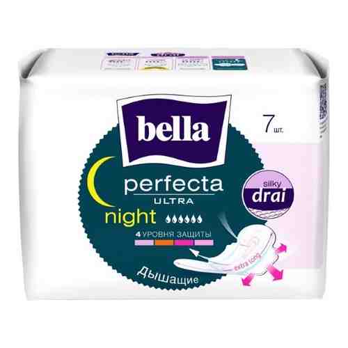 Bella прокладки perfecta ultra night 7 шт.