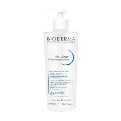 Bioderma Atoderm гель-крем интенсив успокаивающий увлажняющий для сухой раздраженной и атопичной кожи 500 мл