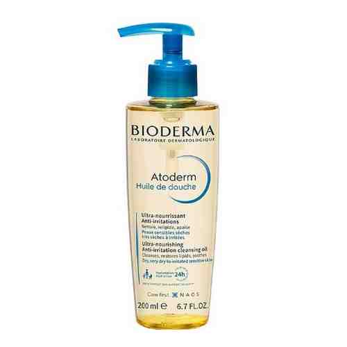 Bioderma Atoderm масло для душа ультрапитательное восстанавливающее для сухой чувствительной и атопичной кожи 200 мл