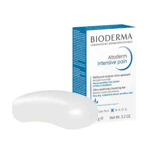 Bioderma Atoderm мыло для очищения сухой поврежденной атопичной кожи лица и тела 150 гр