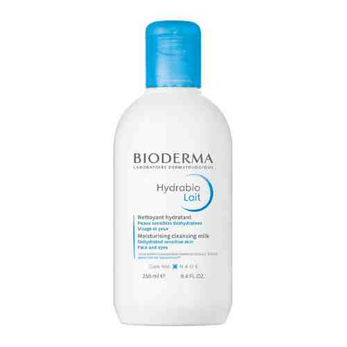 Bioderma Hydrabio молочко увлажняющее для очищения сухой и обезвоженной кожи лица 250 мл