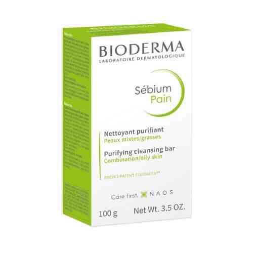 Bioderma Sebium мыло для очищения жирной и комбинированной кожи лица и тела 100 гр