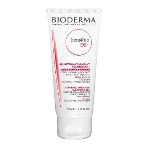 Bioderma Sensibio DS+ гель очищающий для чувствительной кожи с покраснениями и шелушениями 200 мл