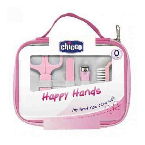 Chicco happy hands маникюрный набор для девочек 0+