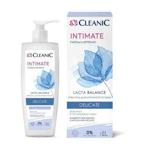 Cleanic delicate крем-гель для интимной гигиены успокаивающий 200 мл