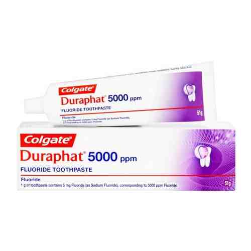 Colgate duraphat 5000 ppm фторида зубная паста 51 гр