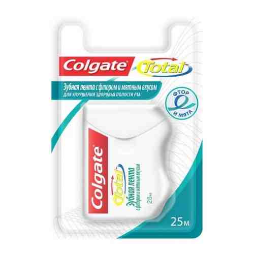 Colgate total с фтором и мятным вкусом зубная лента