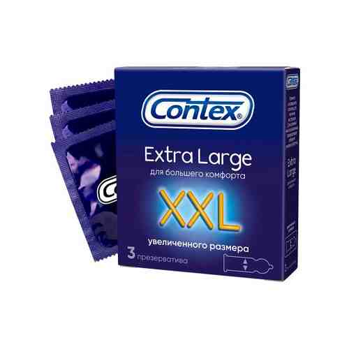 Contex презерватив extra large увеличенного размера 3 шт.