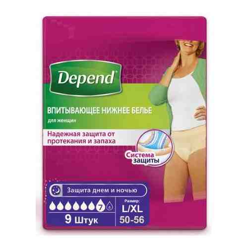 Depend впитывающее нижнее белье для женщин m/l 10 шт.