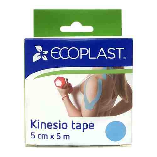 Ecoplast кинезио тейп 5 смх5 м голубой