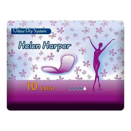 Helen harper прокладки послеродовые odor dry system extra 10 шт.