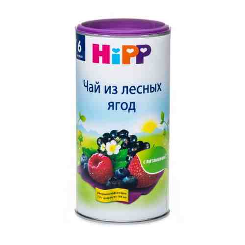 Hipp чай из лесных ягод 6+ 200 гр