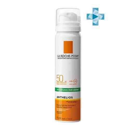 La roche-posay anthelios спрей-вуаль солнцезащитный матирующий для лица spf 50 75 мл