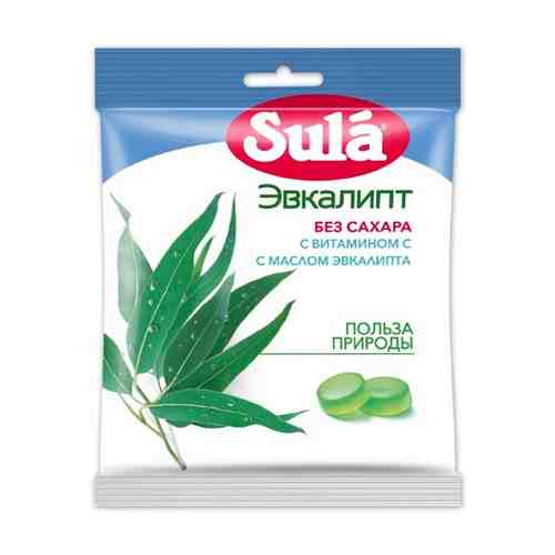 Леденцы лекарственные sula б/сахара 60 гр/эвкалипт/