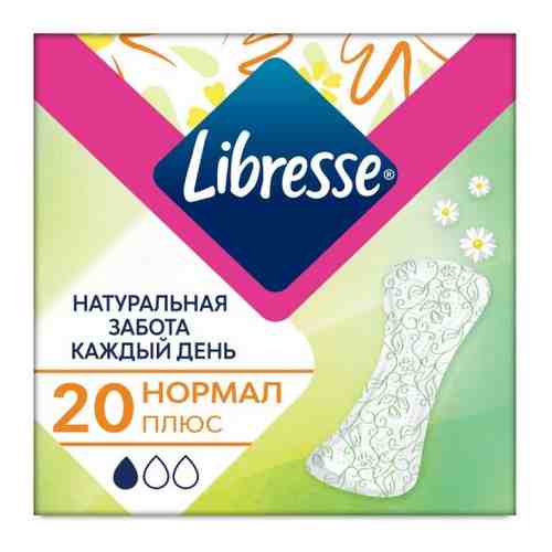 Libresse natural care нормал ежедневные прокладки 20 шт.