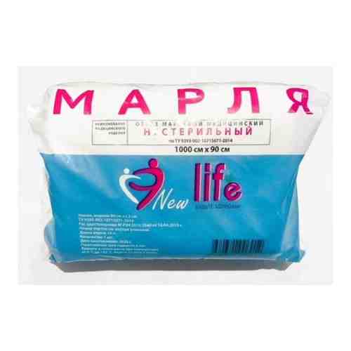 Марля медицинская нестерильная life 90cмх3 м