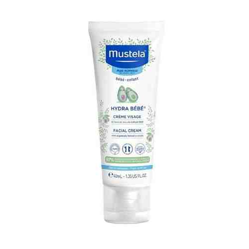 Mustela крем для лица увлажняющий hydra-bebe детский 40 мл