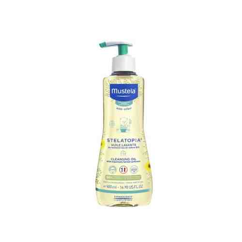 Mustela stelatopia масло для купания очищающее 500 мл