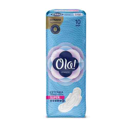 Ola wings super top dry прокладки 10 шт.