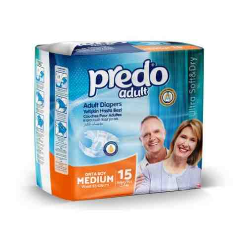 PREDO ADULT ПОДГУЗНИКИ ДЛЯ ВЗРОСЛЫХ MEDIUM SIZE N15