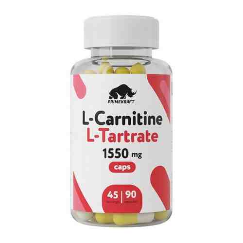 Prime kraft l-carnitine l-tartrate caps 90 шт. капсулы массой 775 мг