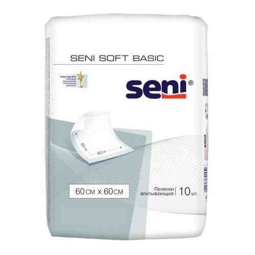 Seni soft basic пеленки гигиенические 60x60 cм 10 шт.