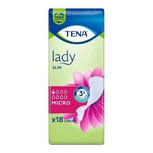 Tena lady slim micro урологические прокладки 18 шт.