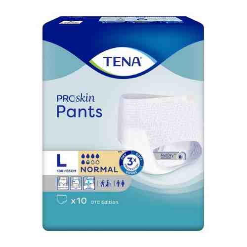 Tena pants normal подгузники-трусы для взрослых при средней степени недержания l 10 шт.