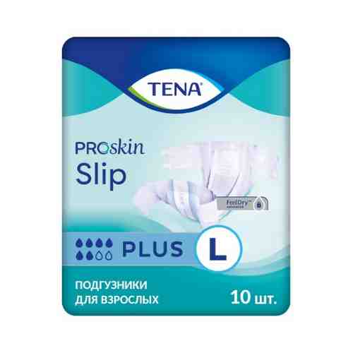 Tena slip plus medium подгузники д/взрослых m обхват талии/бедер до 122 см 30 шт.