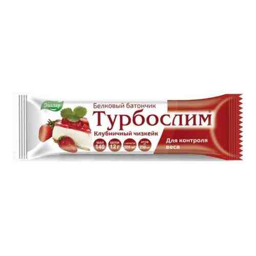 Турбослим батончик для похудения со вкусом клубничный чизкейк 50 гр 1 шт.