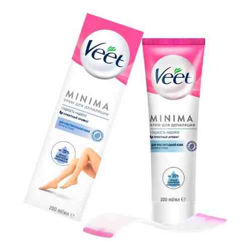 Veet minima крем для депиляции для чувствительной кожи 200 мл