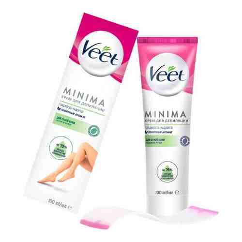 Veet minima крем для депиляции для сухой кожи 100 мл