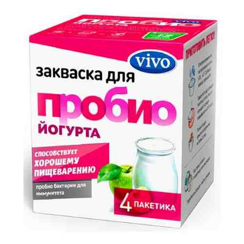 Vivo закваска пробио йогурт 0,5 4 шт.